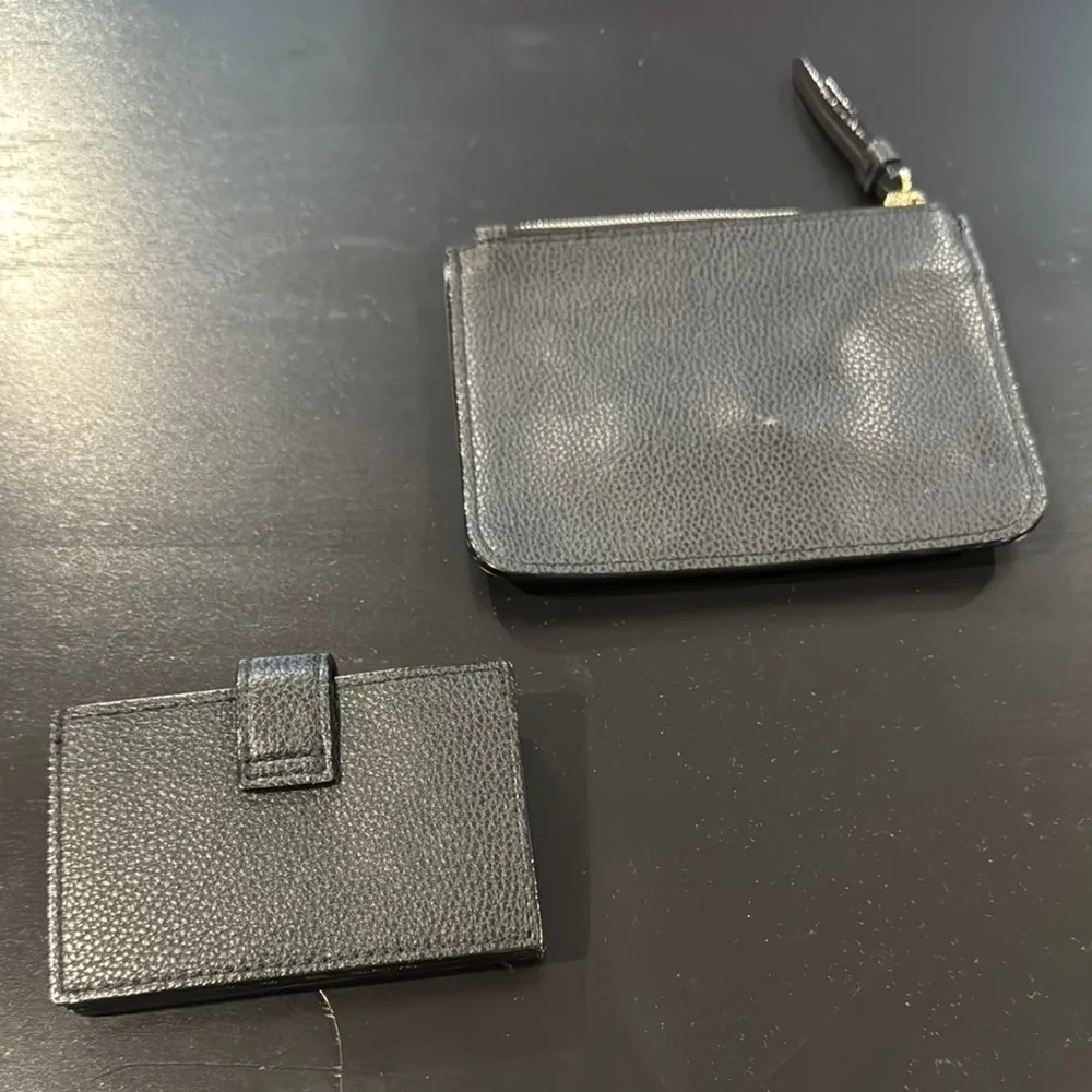 Victoria's Secret Black and Gold Card Holder Set - Picture 2 of 6